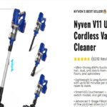 Nyven cordless vacuum cleaner