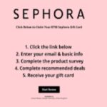 $750 Sephora Gift Card